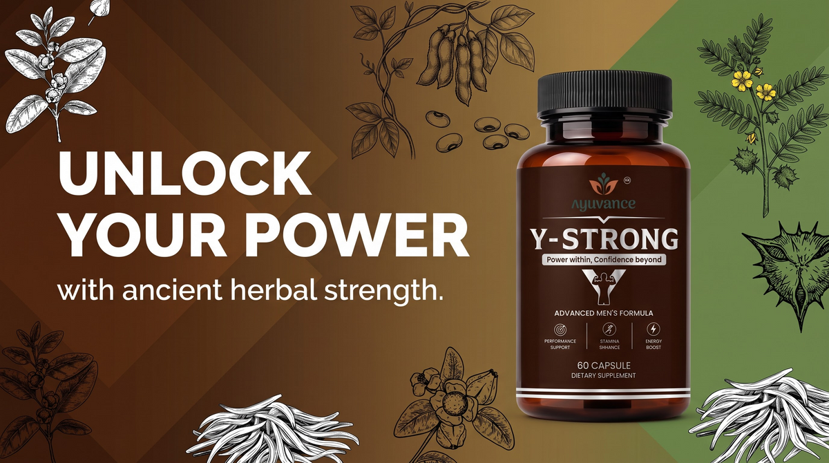 Ayuvance Y-Strong Men’s Wellness – 60 Capsules